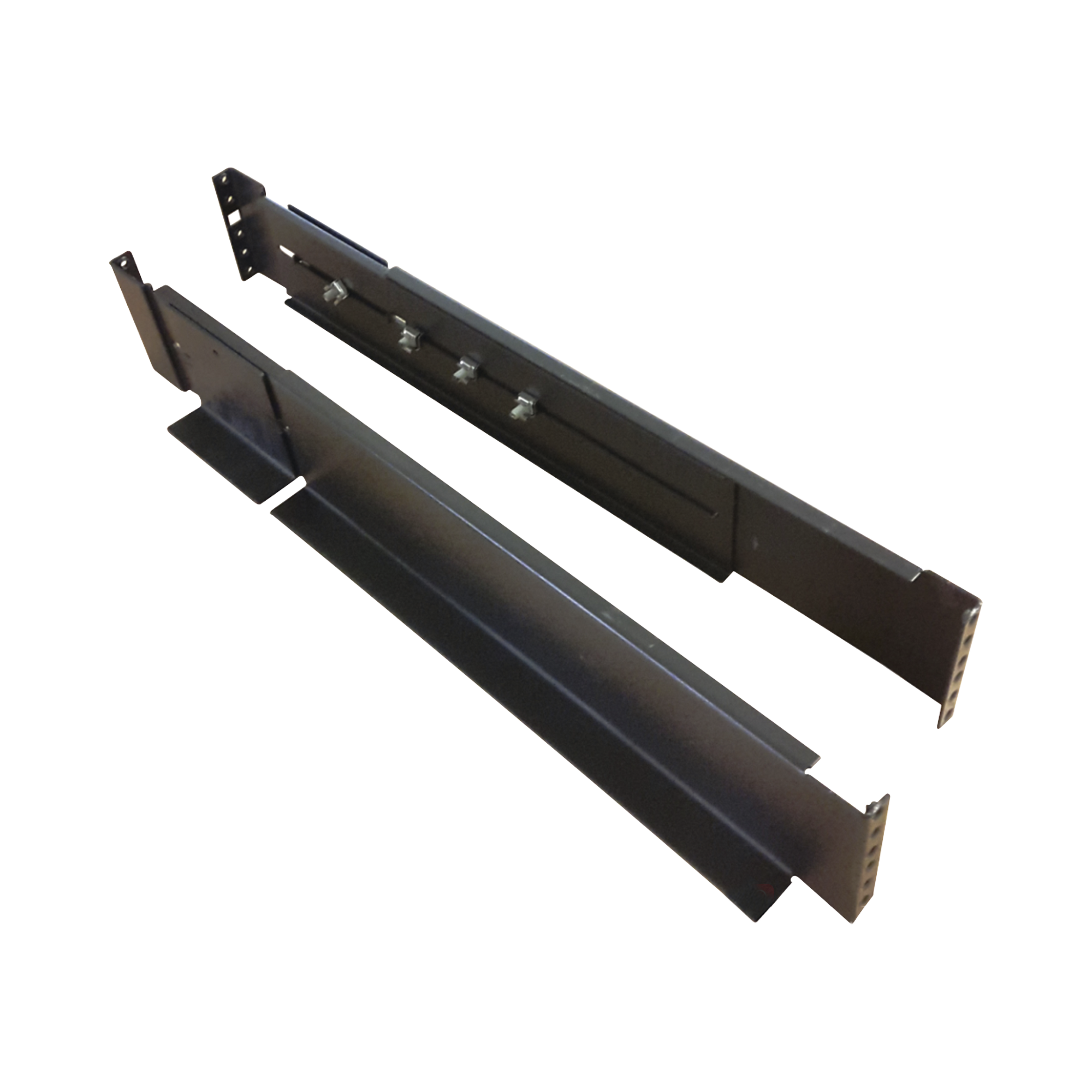 EPURAILKIT|Kit de rieles para montaje de UPS Epcom Power Line en Rack / Gabinete de 4 postes, incluye un par de rieles con soporte en "L" compatible con: EPU1000RTOL2U, EPU2000RTOL2U y EPU3000RTOL2U